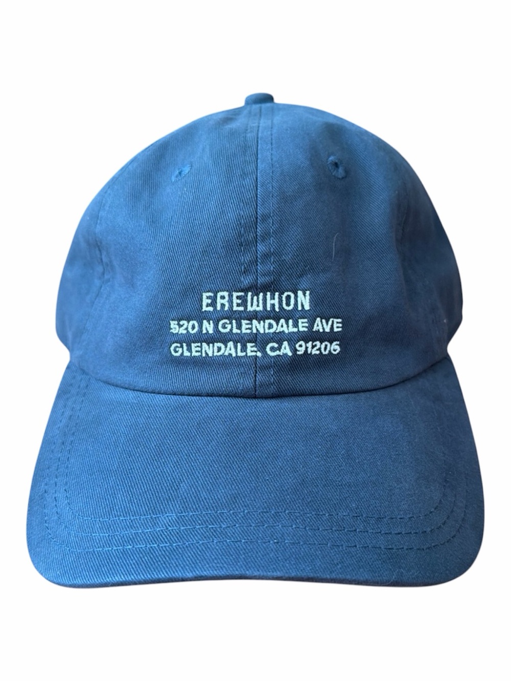 EREWHON GLENDALE Cap From Exclusive Open SMOKEY BLUE/GRAY ADJUSTABLE UNISEX  NEW